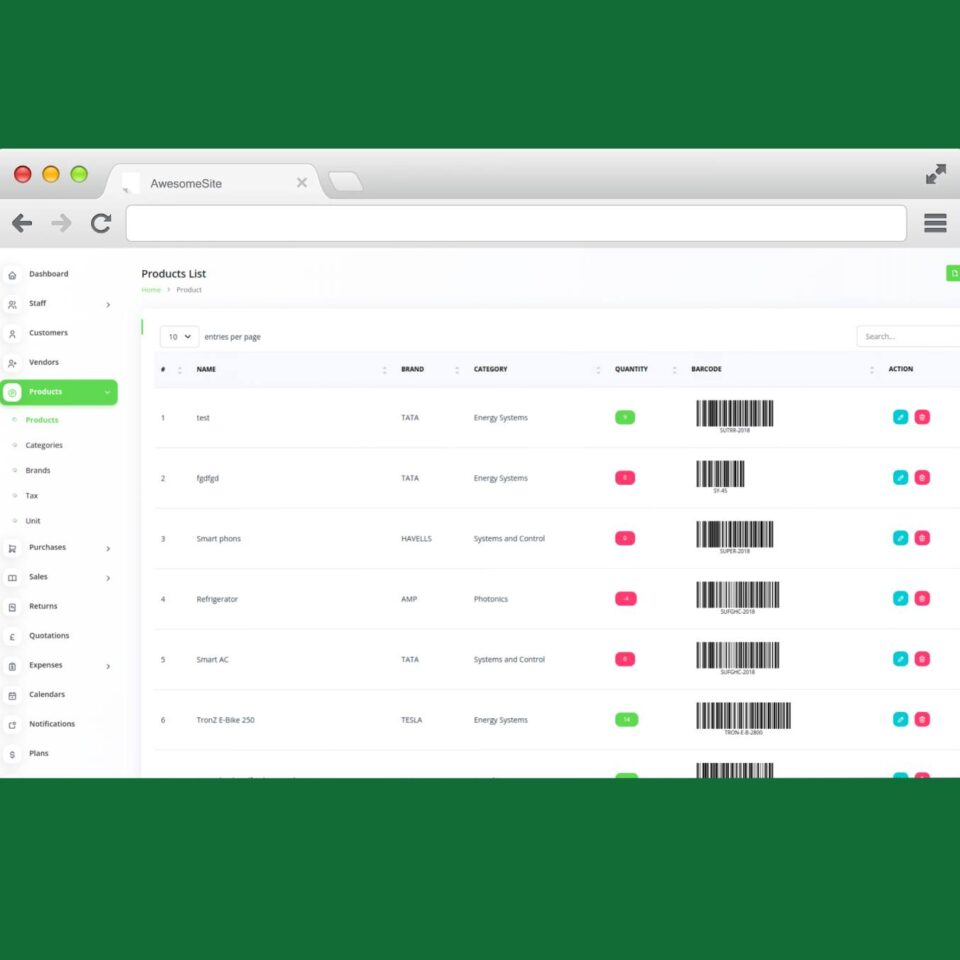 Gestore — logiciel de gestion commerciale et de facturation développé par AORA Technologies à Abidjan